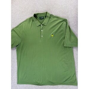 The Masters AMEN CORNER Stitched Logo Golf Polo Shirt (Men's 2XL) Green